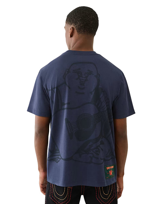 TRUE RELIGION Men Tonal Buddha Graphic T-Shirt