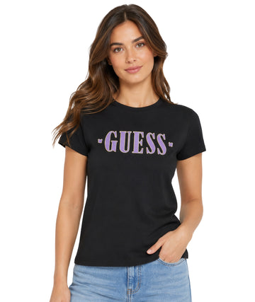 GUESS Women Logo Sign T-Shirt