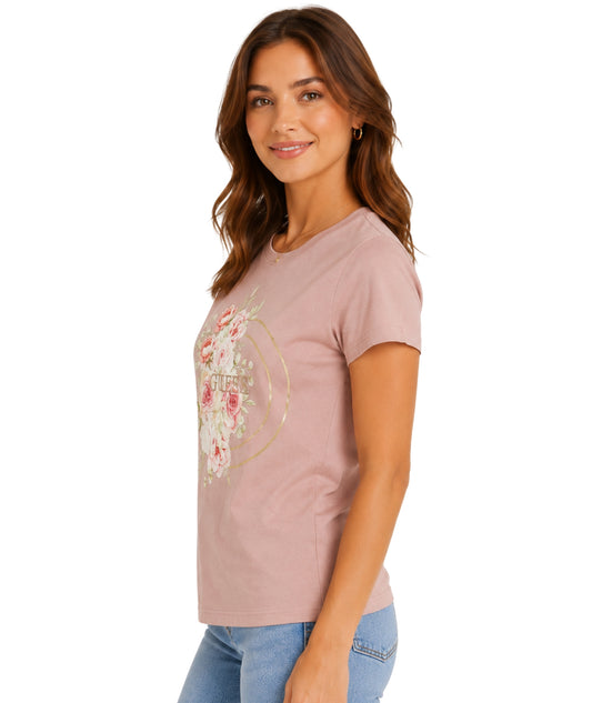 GUESS Women floral designed T-Shirt
