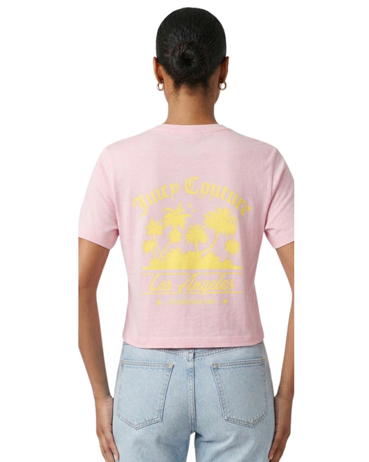 JUICY COUTURE Women Graphic Print On Back T-Shirt