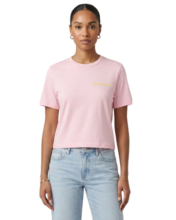 JUICY COUTURE Women Graphic Print On Back T-Shirt