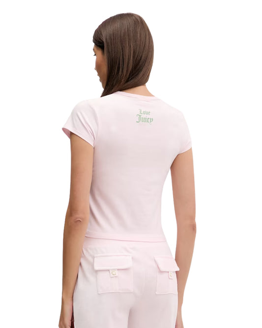 JUICY Women Heart Details T-Shirt