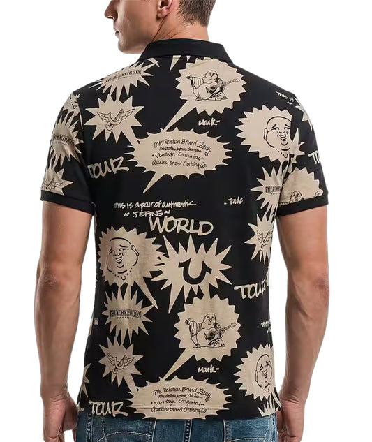 TRUE RELIGION Men Designed T-Shirt