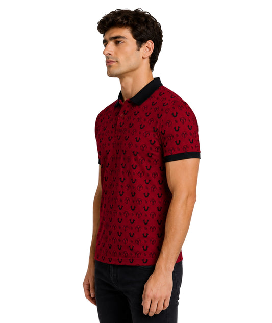 TRUE RELIGION Men Designed T-Shirt