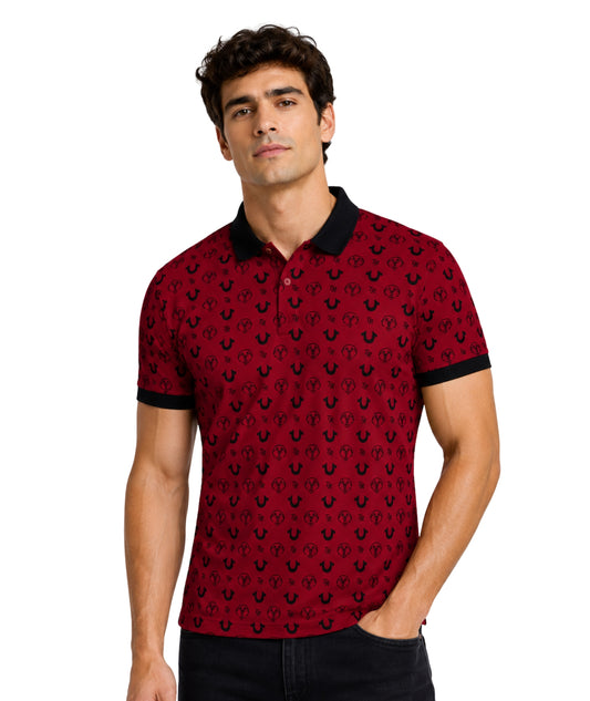 TRUE RELIGION Men Designed T-Shirt