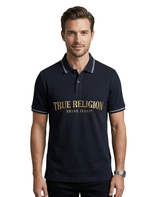 TRUE RELIGION Men Light Polo Shirt