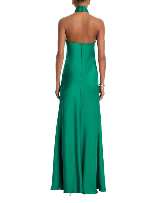 AQUA Women Flattering A-Line Silhouette Dress