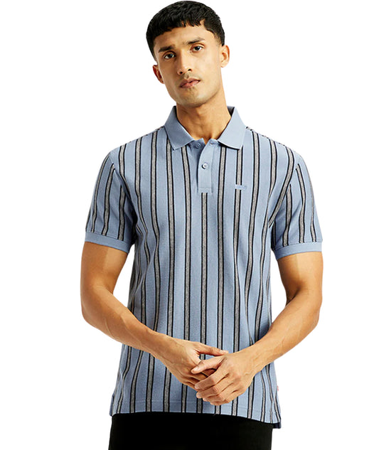 LEVI'S Men Stripped Polo T-Shirt