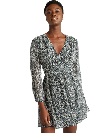 KIABI Women Long Sleeve Designed Dress