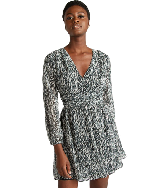 KIABI Women Long Sleeve Designed Dress
