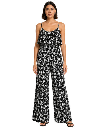 KIABI Women Abstract Floral Print Overall