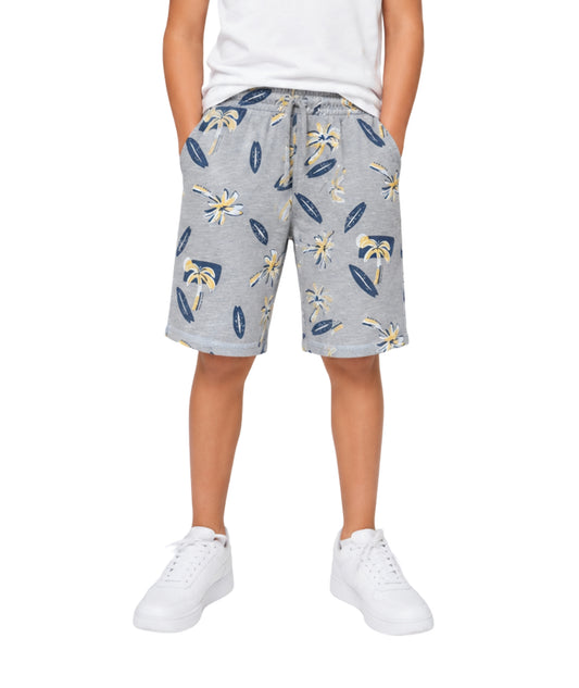 KIABI Kids Boys Palm Print Short