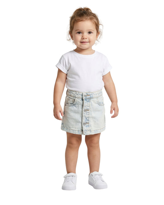KIABI Baby Girl Wrap Front Overlay Skort