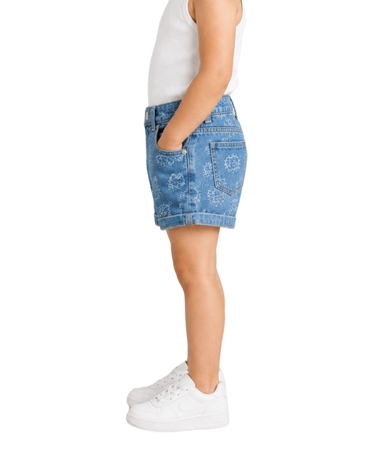 KIABI Kids Girls Graphic Short
