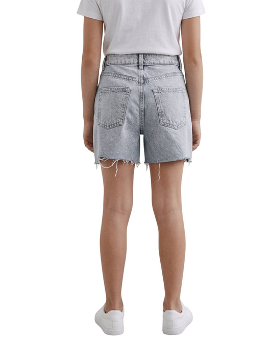 KIABI Girls Fashion Distressed Short