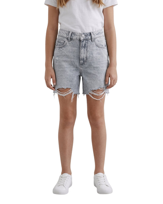 KIABI Girls Fashion Distressed Short