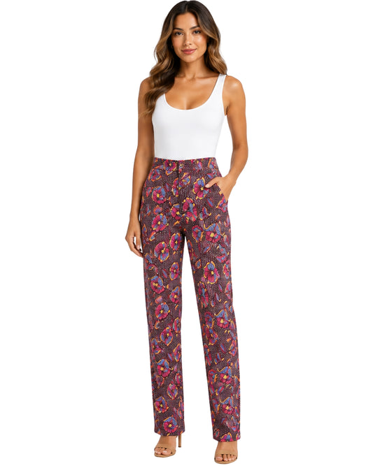 KIABI Women Graphic Casual Pant