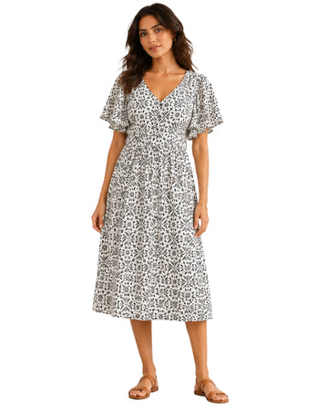 KIABI Women Geometric Floral Print Dress