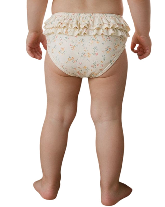KIABI Baby Girls Floral Swim Panites