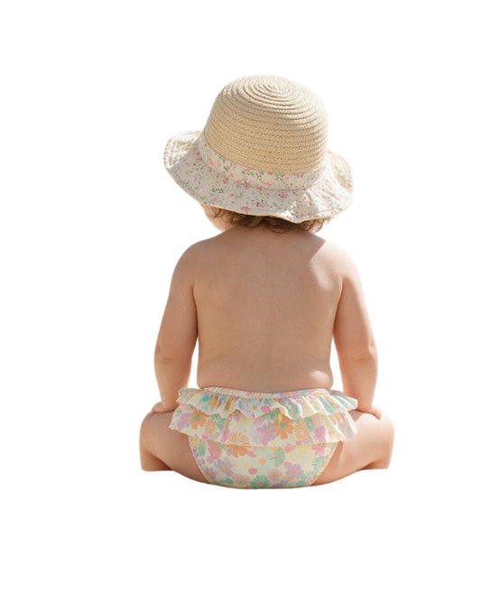 KIABI Baby Girl Floral Swim Panites