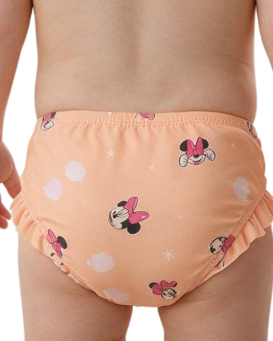 KIABI Baby Girls Minnie Mouse Print Swim Panites