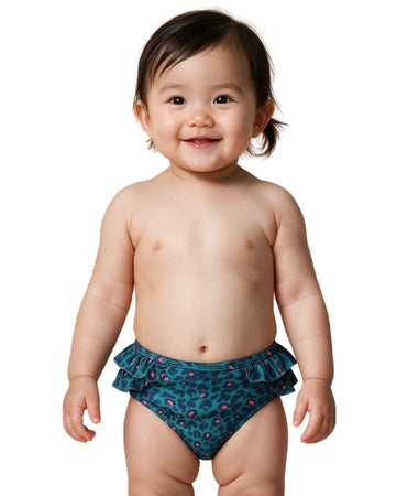 KIABI Baby Girl Leopard Print Swim Panties