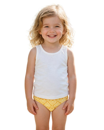 KIABI Baby Girls Bright And Playful Pattern Swim Panties