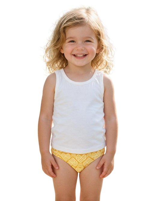 KIABI Baby Girls Bright And Playful Pattern Swim Panties