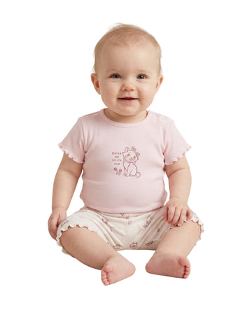 KIABI Baby Girls Kitten Set 2 Pcs