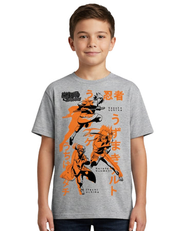 KIABI Boys Naruto Anime Graphic T-Shirt