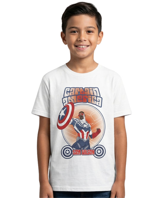 KIABI Boys Sam Wilson  T-Shirt