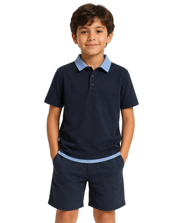 KIABI Boys Comfy Polo Shirt