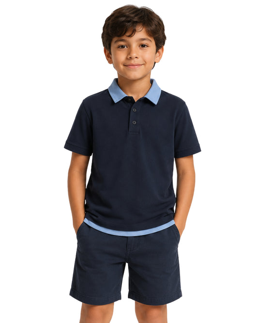 KIABI Boys Comfy Polo Shirt