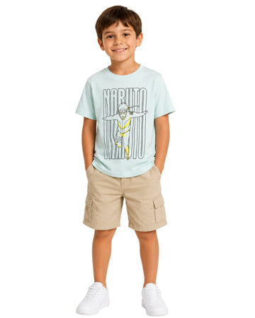 KIABI Boys Naruto Character Graphic T-Shirt