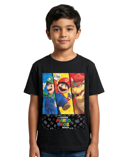 KIABI Boys Colorful Character Artwork T-Shirt