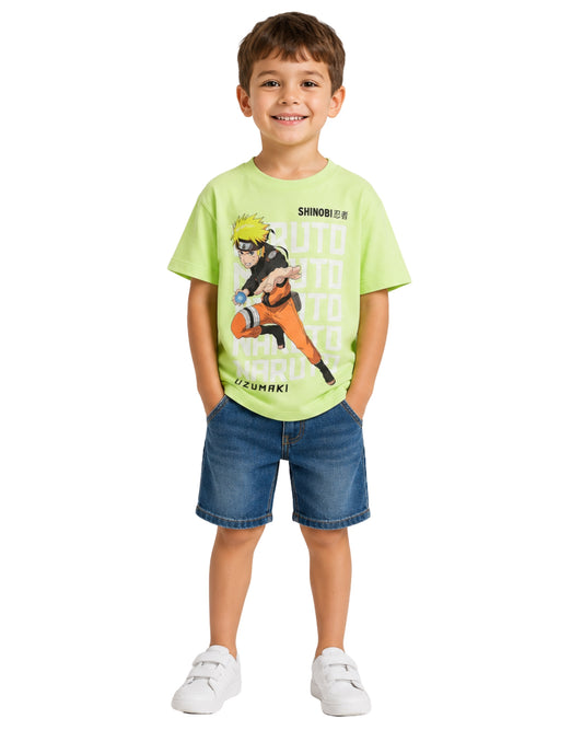 KIABI Boys Anime Inspired Artwork T-Shirt