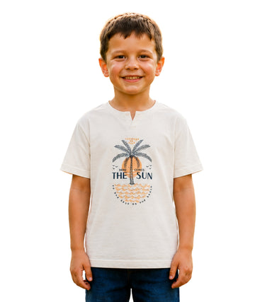 KIABI Kids Boys Comfy Short Sleeve T-Shirt