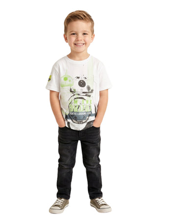 STAR WARS Boys Robot Graphic T-Shirt