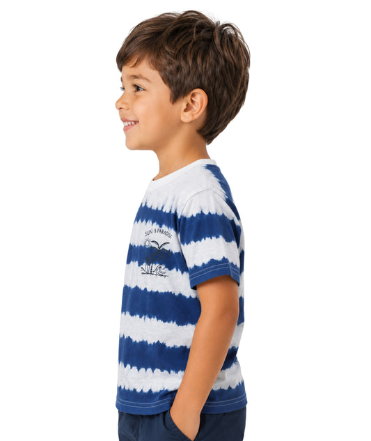 KIABI Kids Boys Stripped Designed T-Shirt