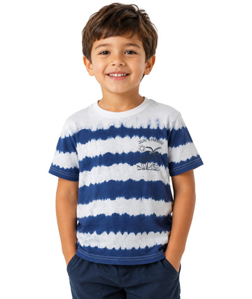 KIABI Kids Boys Stripped Designed T-Shirt