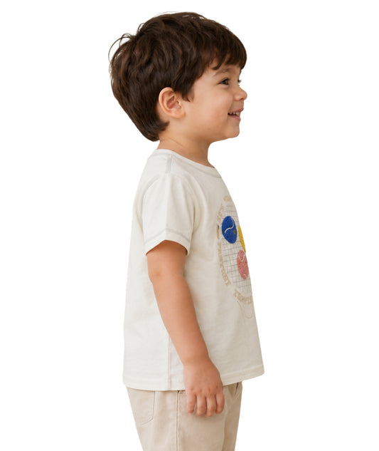 KIABI Baby Boys Balls Designed T-Shirt