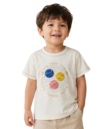 KIABI Baby Boys Balls Designed T-Shirt