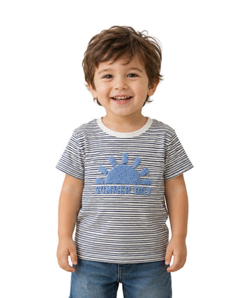 KIABI Baby Boys Stripped T-Shirt