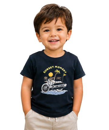 KIABI Baby Boys Sunset Moment T-Shirt