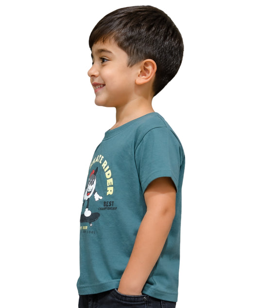 KIABI Kids Boys Skate Rider T-Shirt