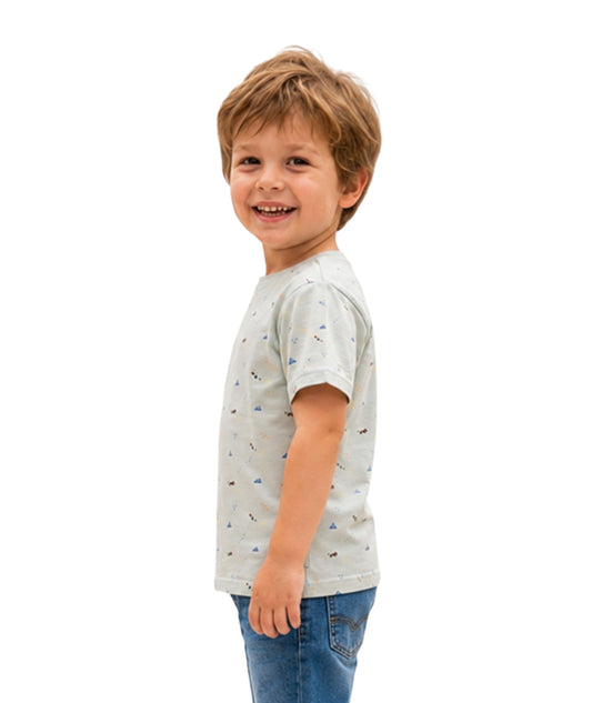 KIABI Kids Boys Printed T-Shirt