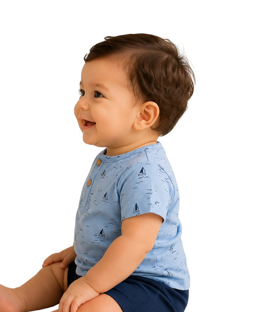 KIABI Baby Boys Crew Neck T-Shirt