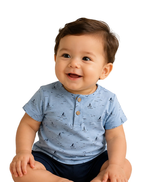 KIABI Baby Boys Crew Neck T-Shirt