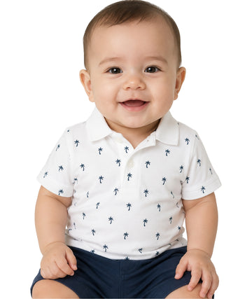 KIABI Baby Boys Polo Neck T-Shirt