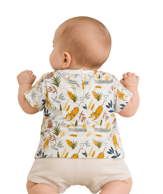 KIABI Baby Boys Animals Print T-Shirt